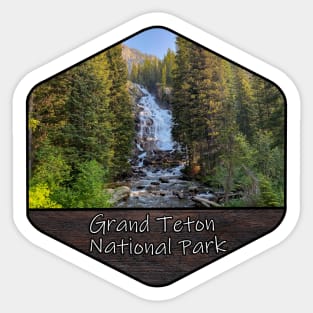 Grand Teton National Park - Hidden Falls Sticker